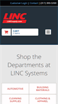 Mobile Screenshot of lincsupply.com